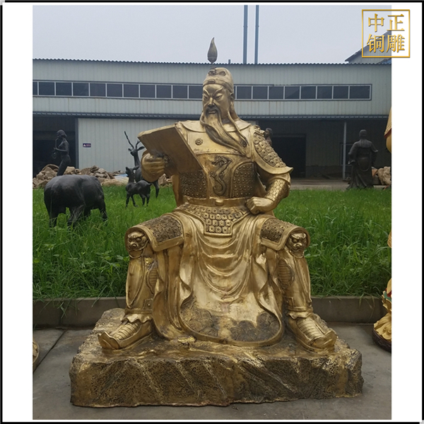 批發關圣大帝銅雕擺件.jpg 批發關圣大帝銅雕擺件.jpg